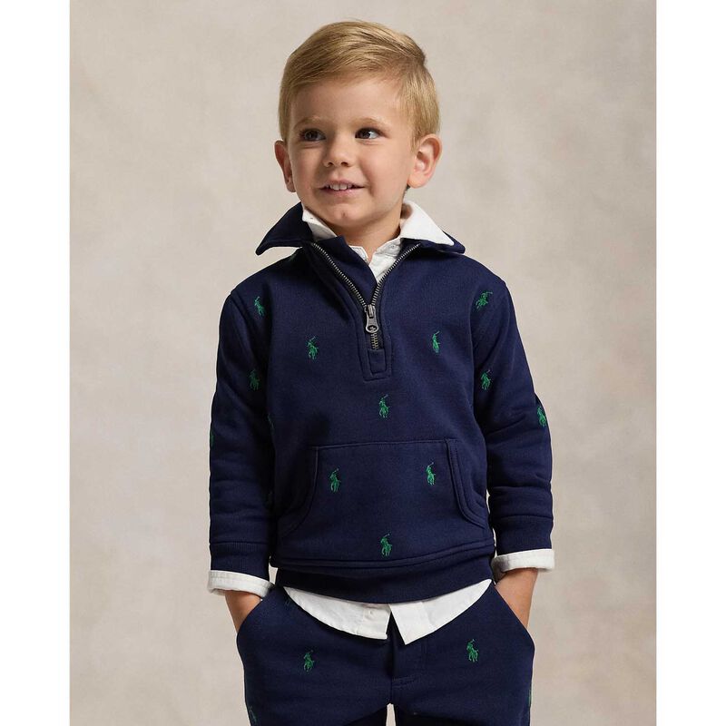 Polo Ralph Lauren Knit Half Zip Pullover image number 1